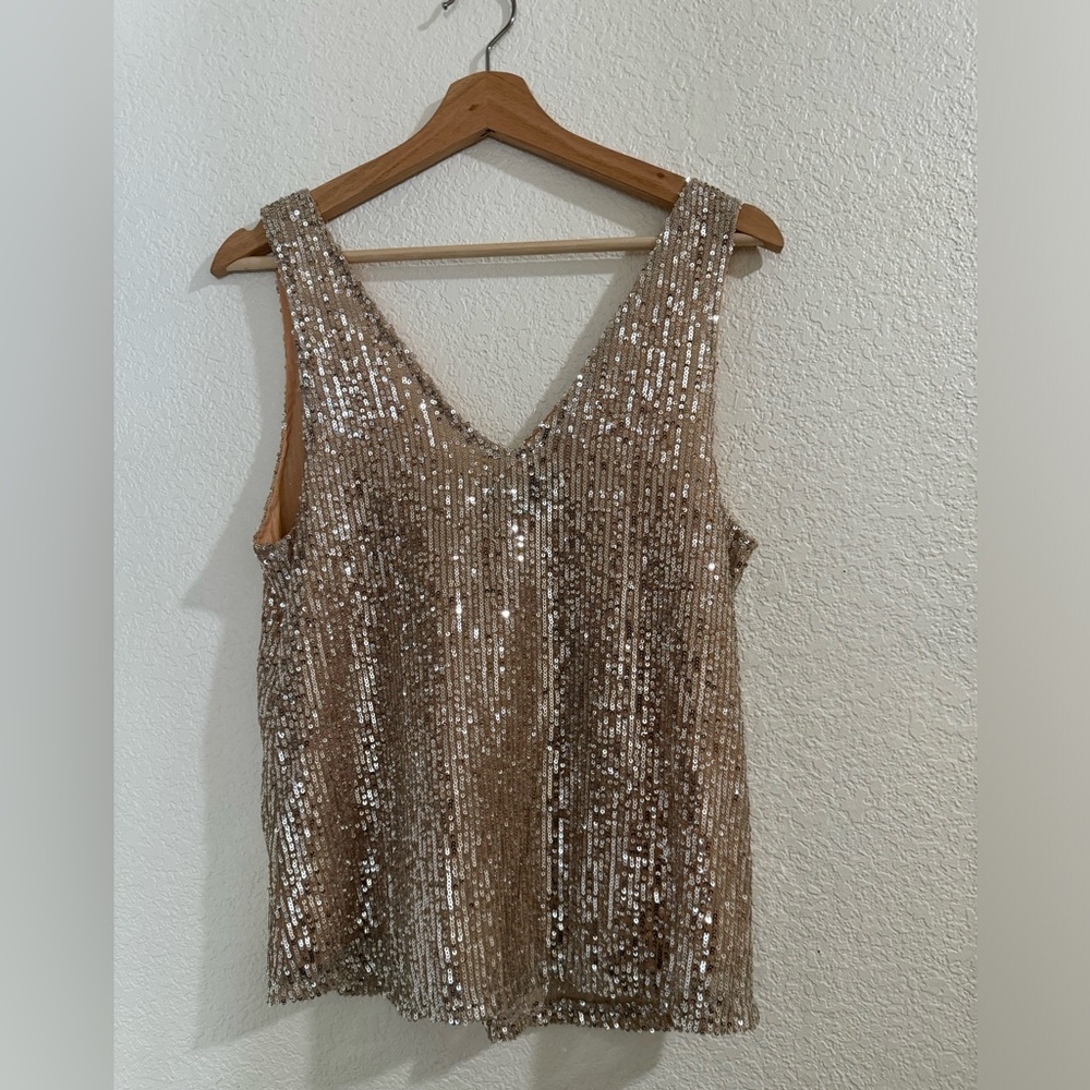 Sparkly Gold Top